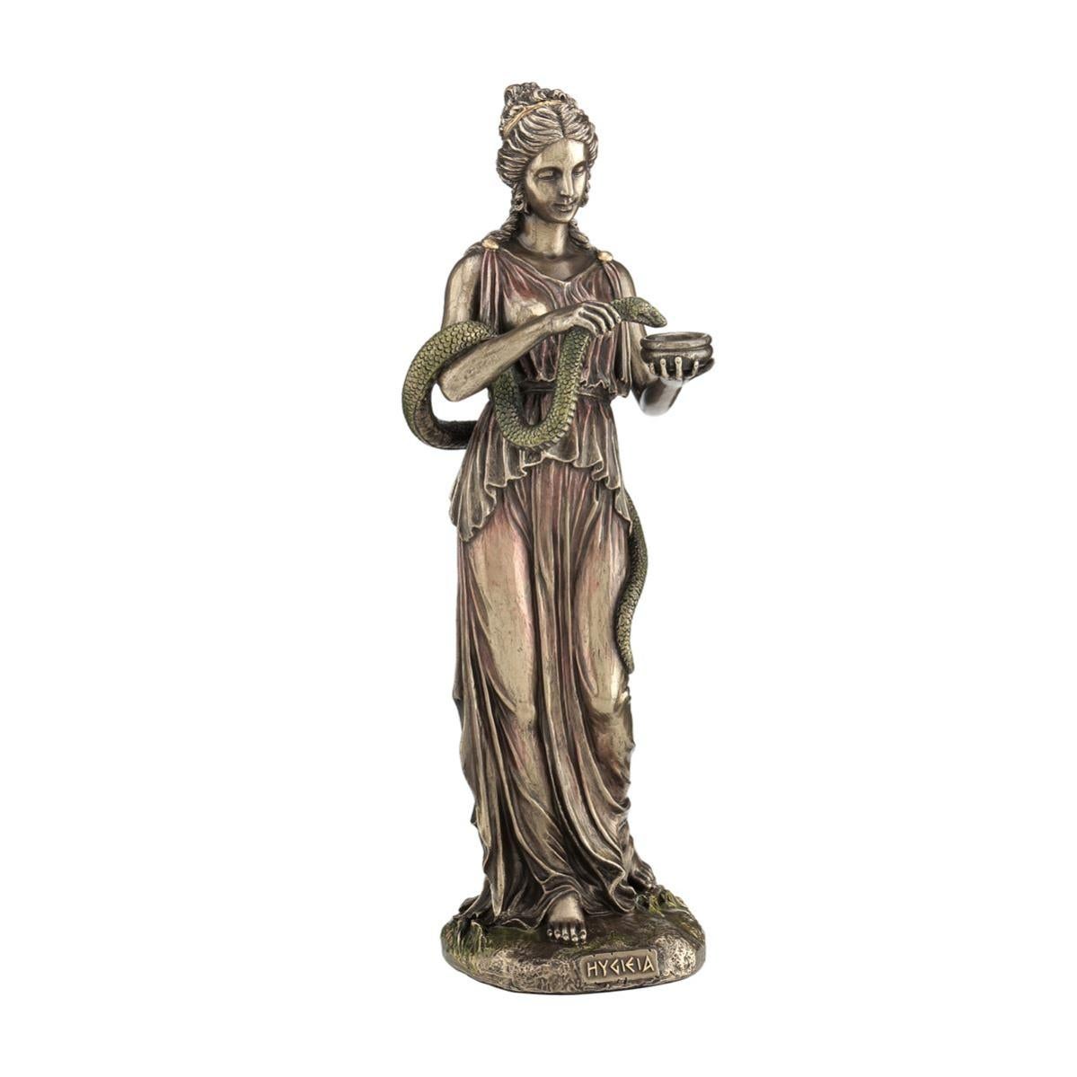 By SIGRIS Diosa Griega De La Salud Hygieia Figuras Bronce Colección ...