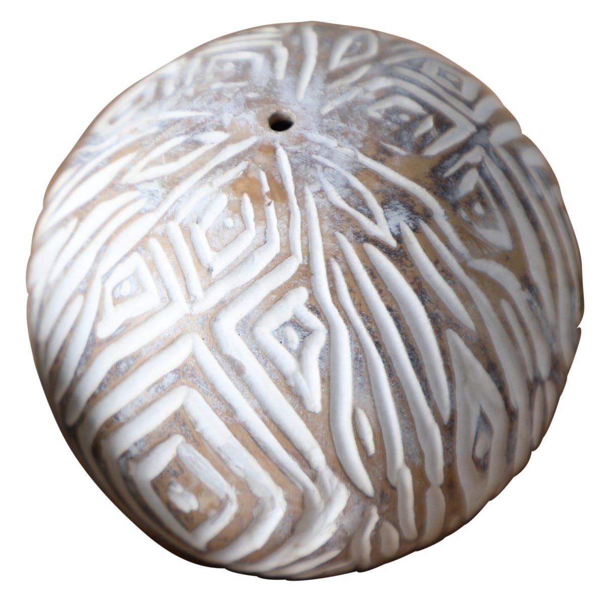 Signes Grimalt By SIGRIS - Bola decorativa Blanco de Resina, Bola de  Decoración Bola Decorativa Bolas Decorativas De Centro De Mesa 8x8x8cm