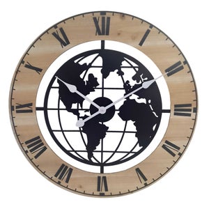 Signes Grimalt By SIGRIS - Reloj Family Vintage Marrón de Metal, Reloj  Sobremesa Reloj Sobremesa Vintage Relojes Decorativos De Mesa 17x8x22cm