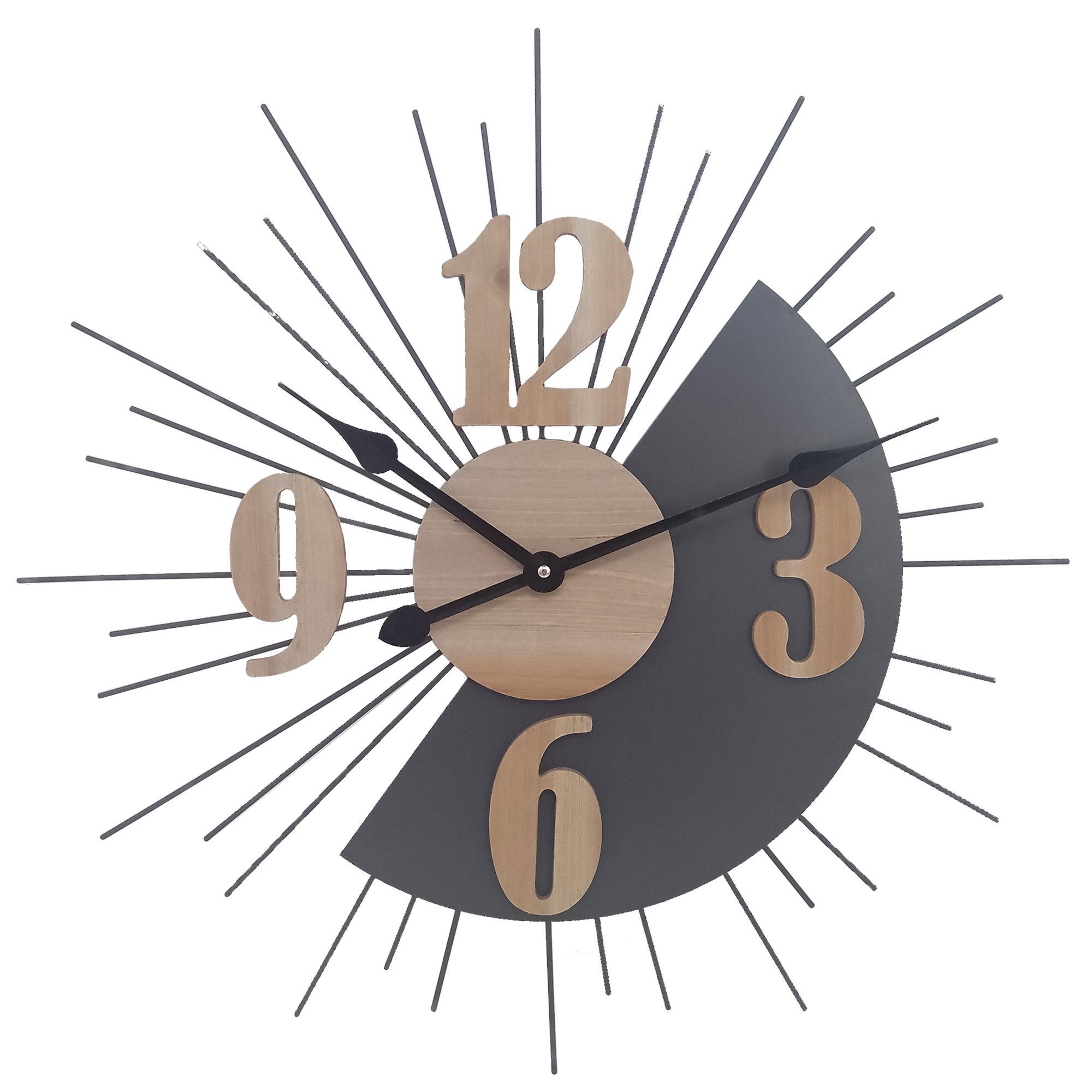 Signes Grimalt By SIGRIS - Reloj Pared con mecanismo Blanco de Metal Y  Cristal, Reloj Reloj Vintage Pared Reloj Pared Vintage 60x9x60cm