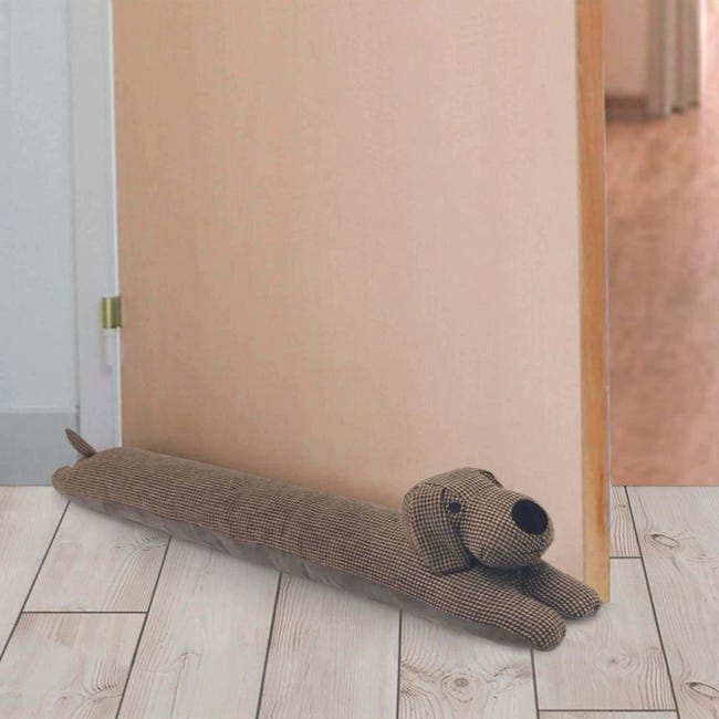 Un bas de porte boudin en forme de chien qui mesure 87 cm environ. On peut  bien sûr le fai…