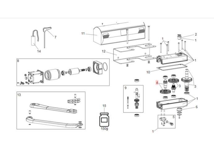 Ricambio Originale FAAC 63003344 Gruppo Tubo 415 L Per Automazioni - Foto 1