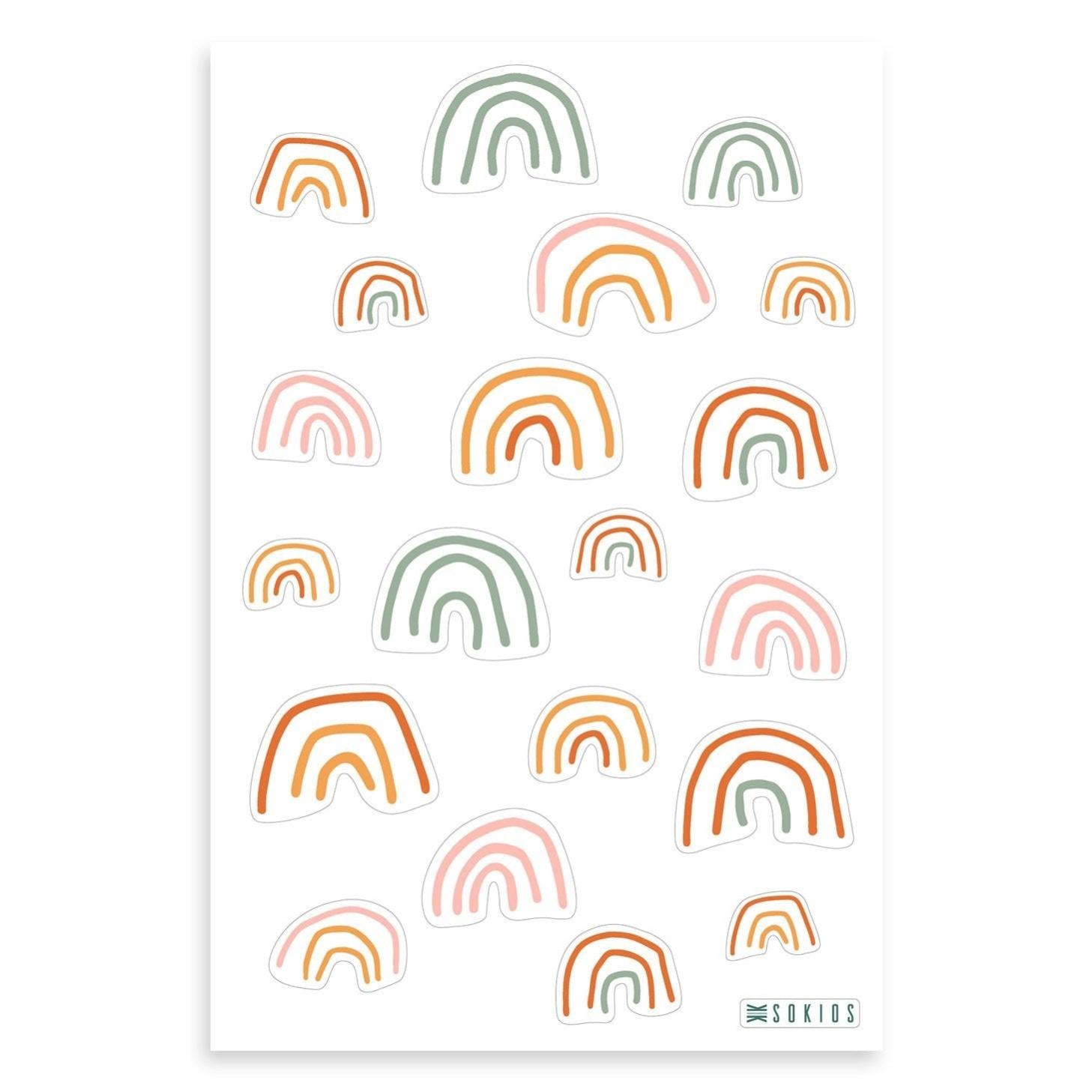 Cuscino decorativo Arcobaleno balena. Simbolo balena arcobaleno sorride