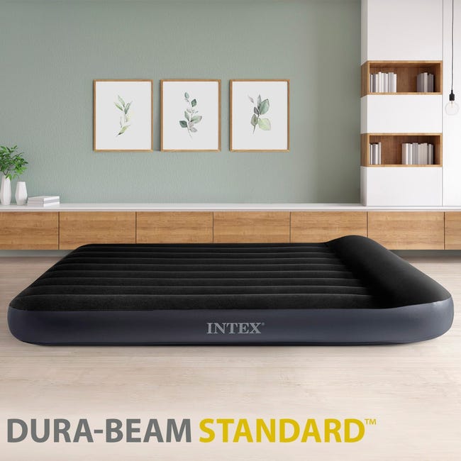 Colchón hinchable INTEX Dura-Beam Deluxe Comfort-Plush 137x191x33