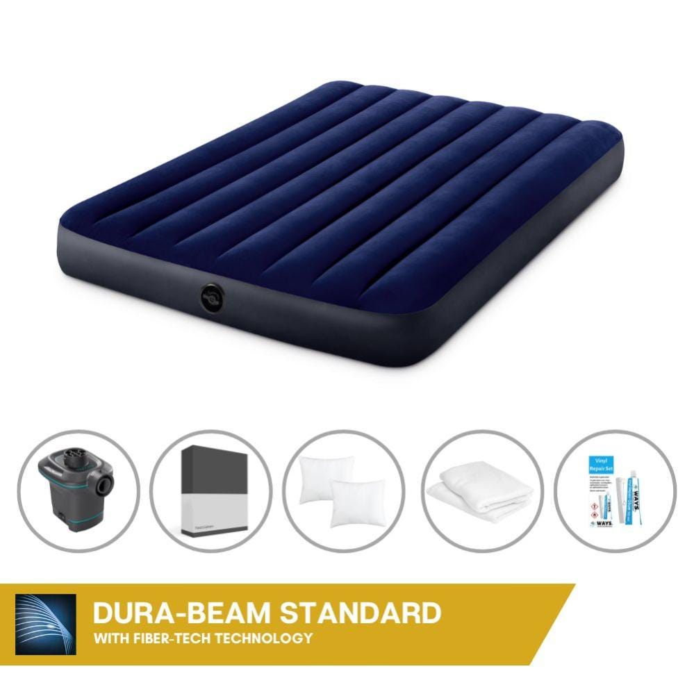 Matelas gonflable de camping 2 personnes, 200x140cm, Air comfort Matelas gonflable de camping 2 personnes, 200x140cm, Air comfort