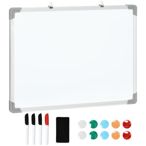 Tableau blanc magnétique pour réfrigérateur, ardoise, aimant, licence,  effaçable, tableau blanc, mémo d'écriture, dessin, calendrier