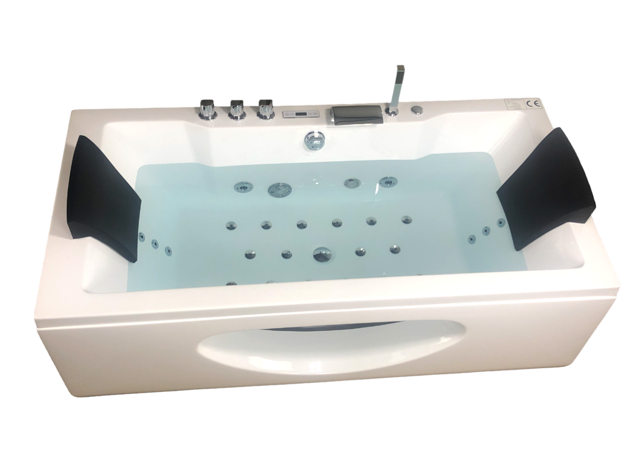 Baignoire Rectangulaire Balnéo 180x90 Premium avec Réchauffeur et 26