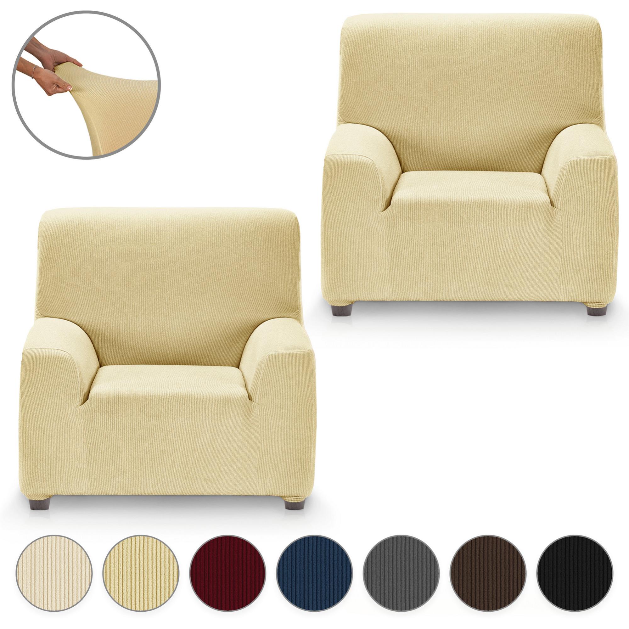 Lot De 2 Housses De Radiateur élastiques En Beige Extensibles De 40 à