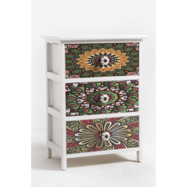 Cajonera Ancha Mosaiko 3 Cajones Leroy Merlin