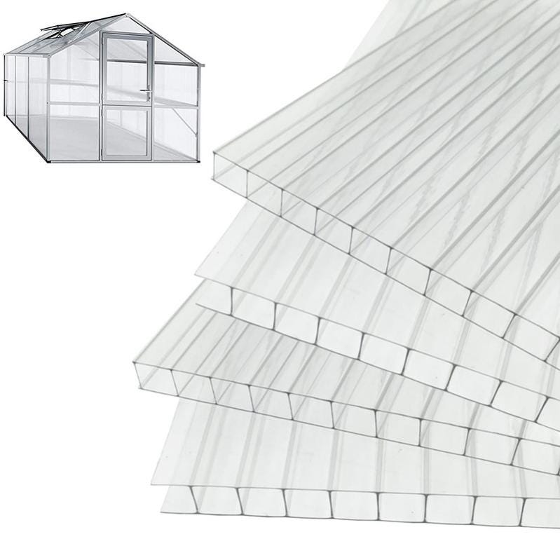 14 Plaque De Polycarbonate Creux 4 Mm Plaques Alv olaires En 14 plaque de polycarbonate creux 4 mm plaques alv olaires en