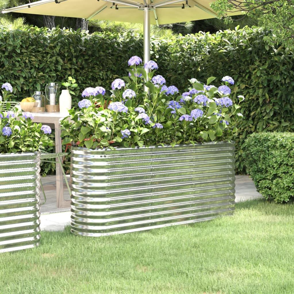VidaXL Letto Da Giardino In Acciaio 152x40x68 Cm – Verde, Resistente E Anti-tempesta - 3