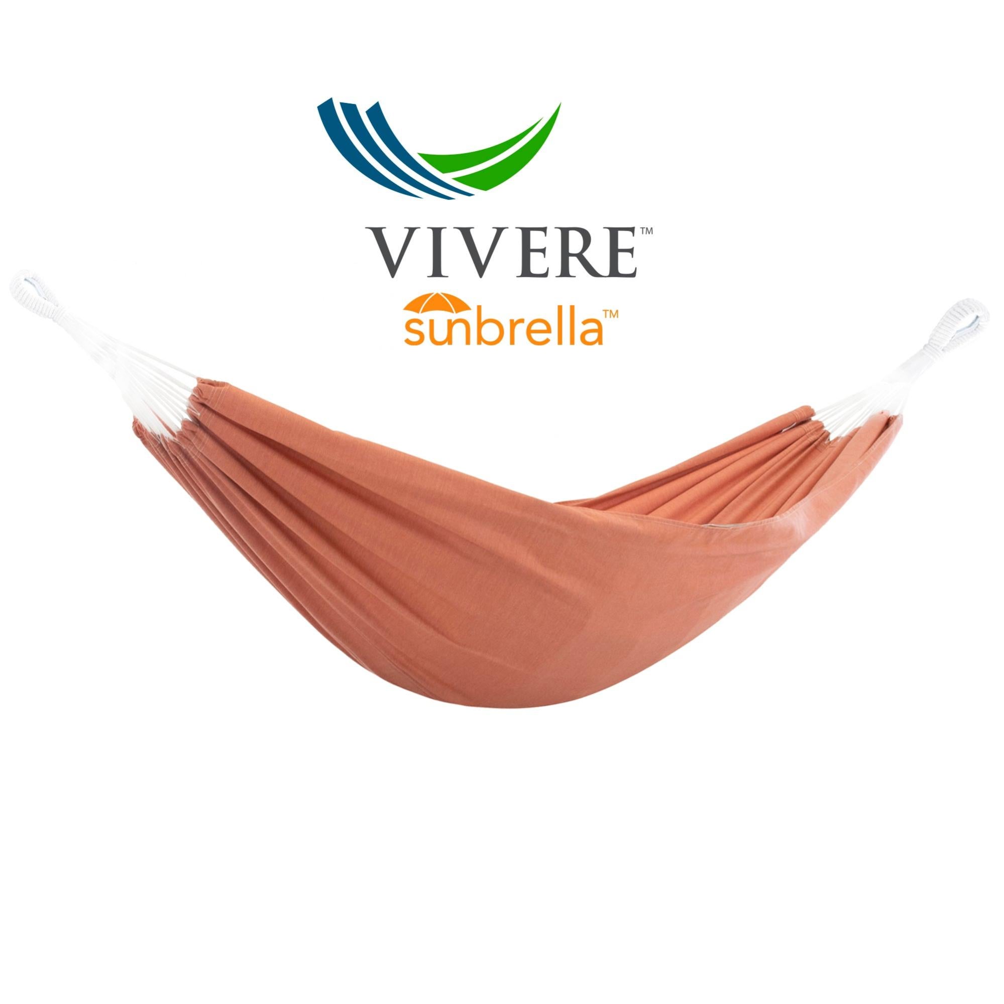 SUNCREAT Amaca doppia da esterno con barra in legno duro, cuscino extra large, capacità 215,5 kg, amaca resistente per 2 persone, blu