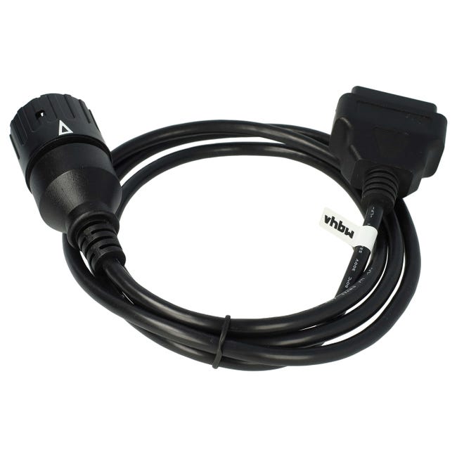 Câble de diagnostic OBD2 10 broches compatible avec les motos BMW