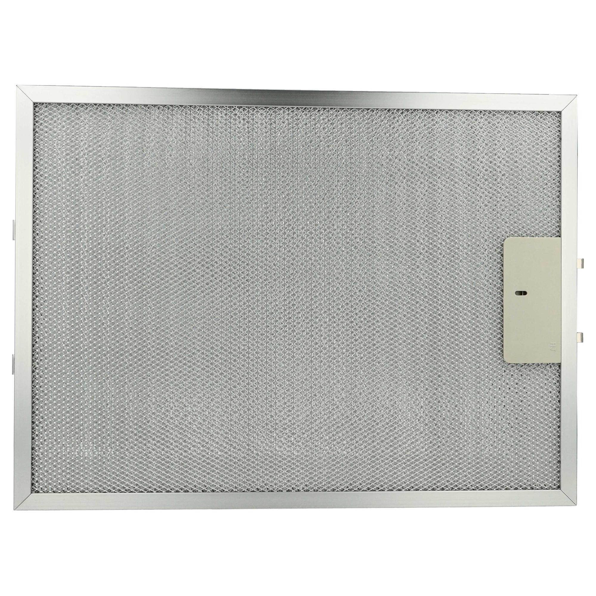 vhbw Filter metalen vetfilter permanent filter compatibel met Electrolux EFT 60100 X 94212270700 afzuigkap - 38 x 28,3 x 0,9 cm, metaal