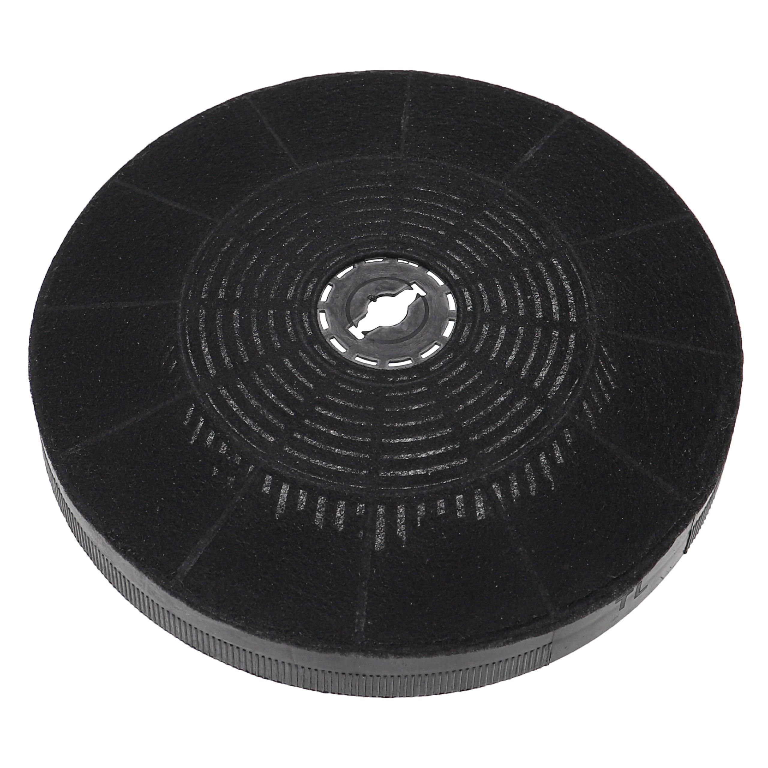 Vhbw 2x filtro ai carboni attivi per cappa da cucina, diametro di 19 cm