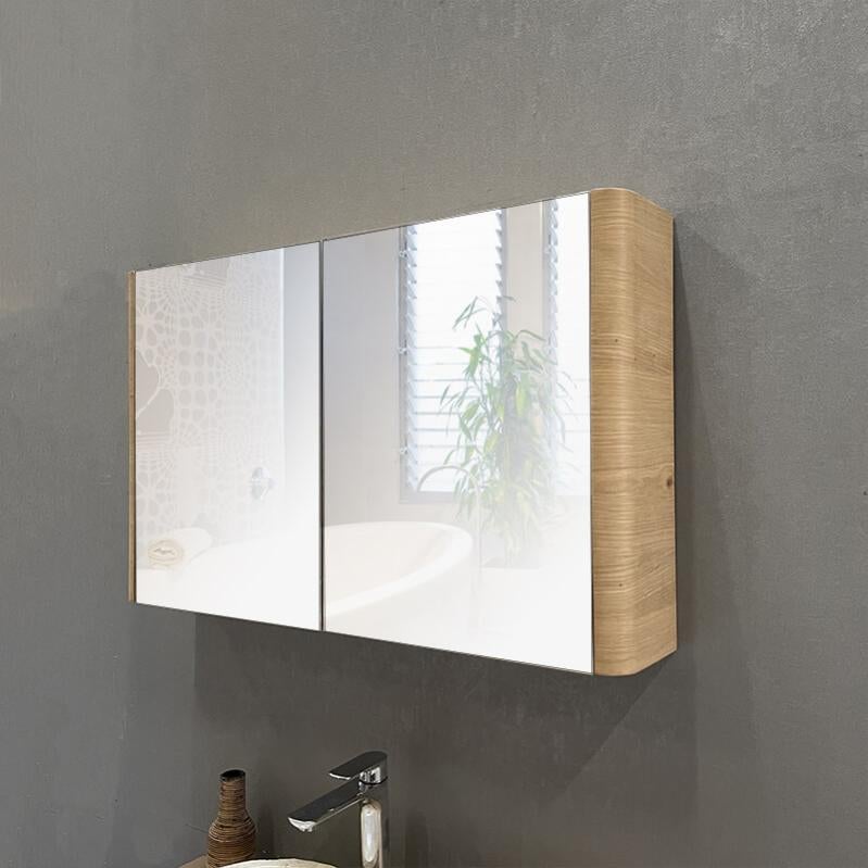 Armoire 100cm avec deux portes miroirs Leroy Merlin