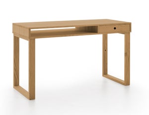 Tablero de escritorio madera maciza de haya 100x50x2.5 cm