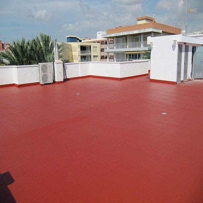 IMPER ANTIGOTERAS de Tecno Prodist - Impermeabilizante elástico para  terrazas - caucho - impermeabilización y rehabilitación - Rojo - 1 Kg