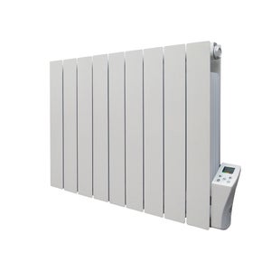 Radiateur à inertie pierre LCD 2000W - CARRERA - Chaleur douce - Blanc -  Horizontal - Acier - Cdiscount Bricolage