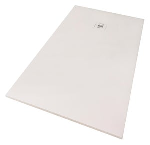 PLATO DE DUCHA RESINA RECTANGULAR BLANCO 80X180X3CM