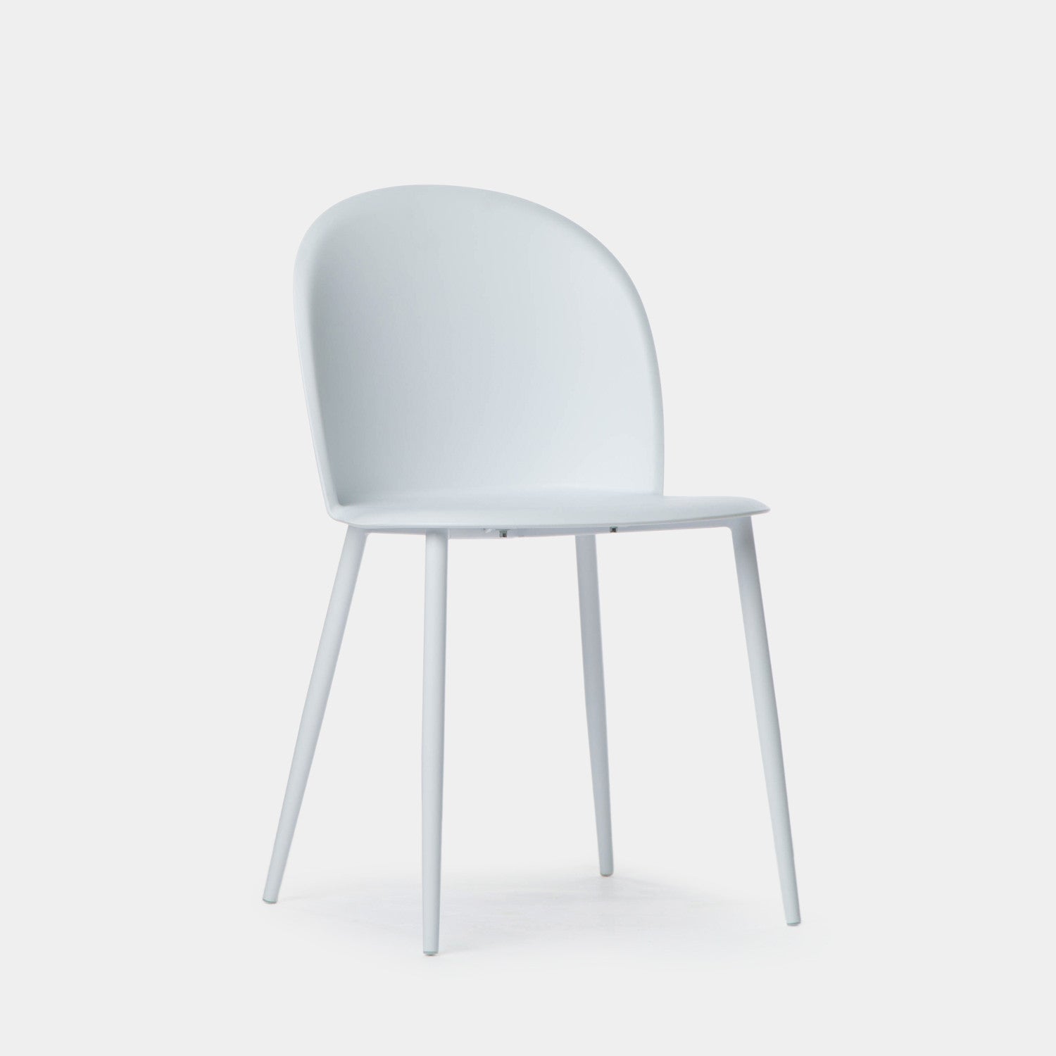 Clark - Silla De Comedor En Polipropileno Blanca | Leroy Merlin