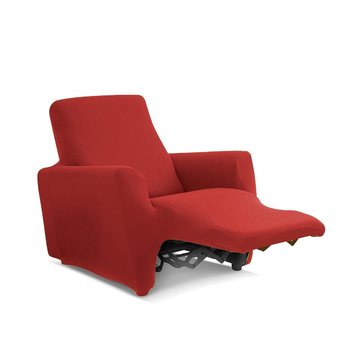 Copripoltrona relax elasticizzato universale per poltrona reclinabile rosso