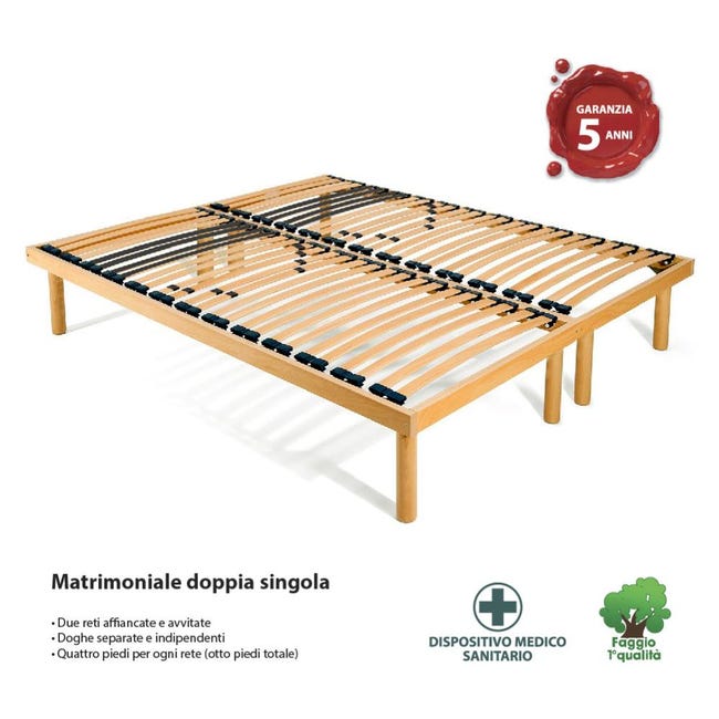 Cursori Regolazione Doghe Letto Doghe Letto Rete Letto