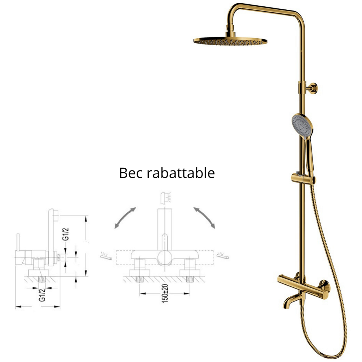 Colonne De Douche Bricoman