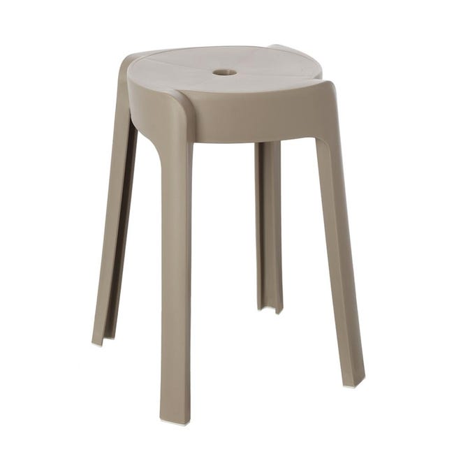 Sgabello bagno multiuso bianco in plastica Fly | Leroy Merlin Sgabello bagno multiuso bianco in plastica Fly | Leroy Merlin