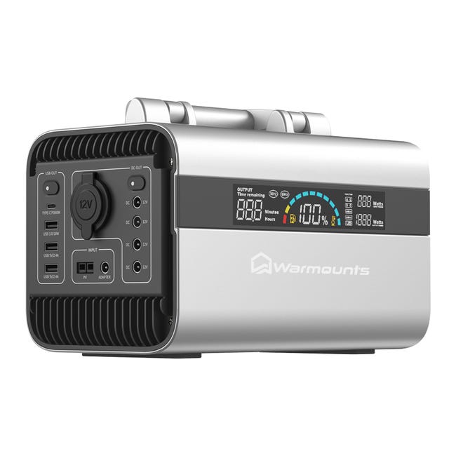 Warmounts-Centrale électrique portable, générateur électrique 1000