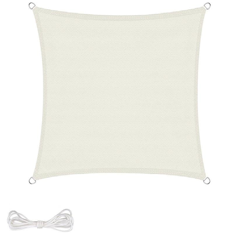Outsunny Voile D'ombrage Rectangulaire Grande Taille 4 X 3 M