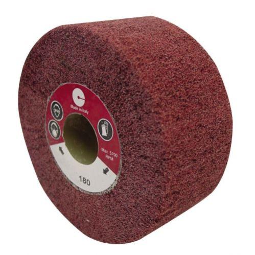 Rueda fibra de núcleo rnfs (ø ext. 110 mm espesor 100 mm núcleo 19k grano 100-120) calflex rnfs100100a m