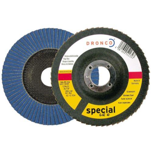 Abracs Dischi Levigatura Blocco Rapido Zirconio Blu 50 Mm 75 G 60 - Foto 4