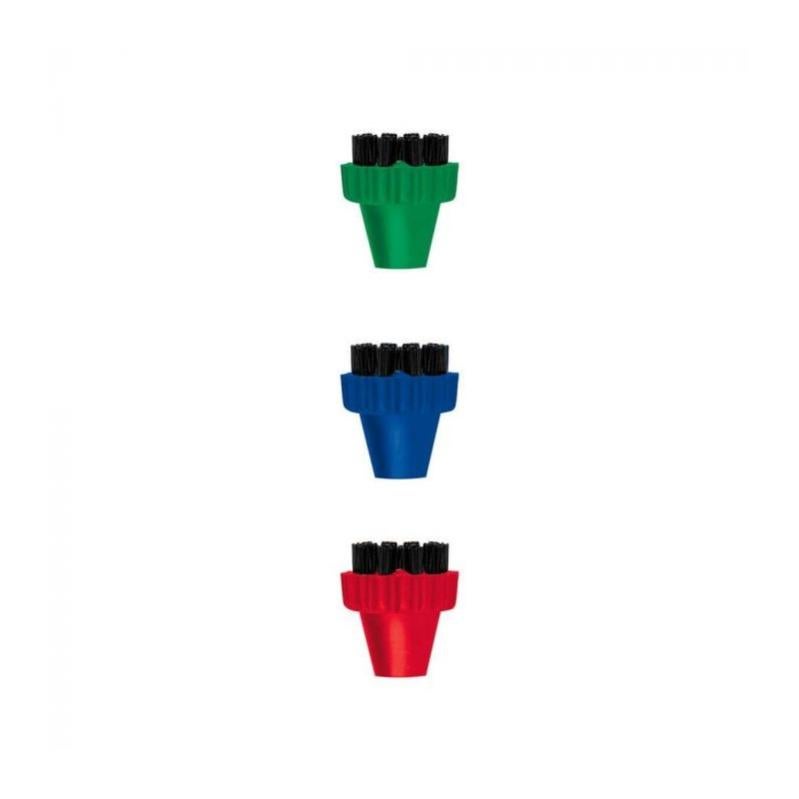 Lot De 4 Brosses Rondes En Nylon Pour Nettoyeur Vapeur ASSCA - Tête Ronde, Remplacement Pour Nettoyage Des Surfaces