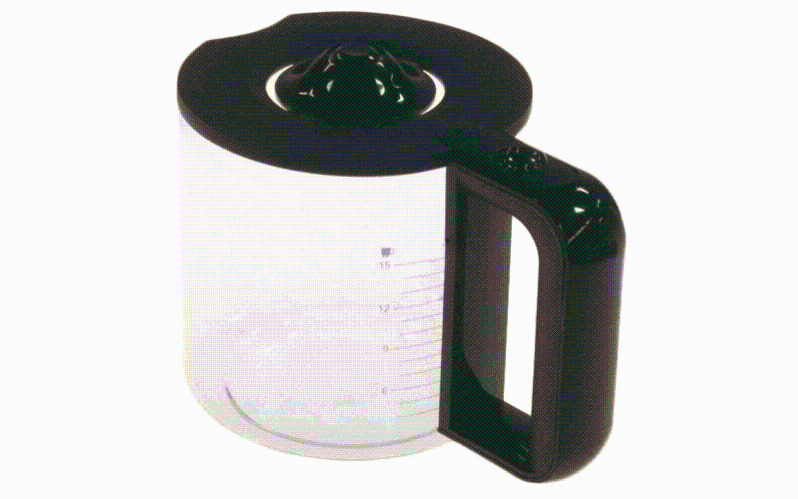 Verseuse De Rechange En Verre Bosch Pour Machine à Café TKA8633