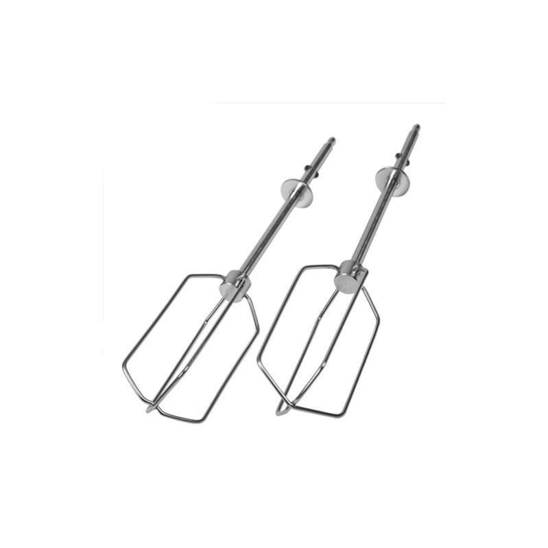 Lot De 2 Fouets Pour Batteur à Main - Acier Inoxydable 304, 18.5 Cm | Compatibles Plupart Modèles