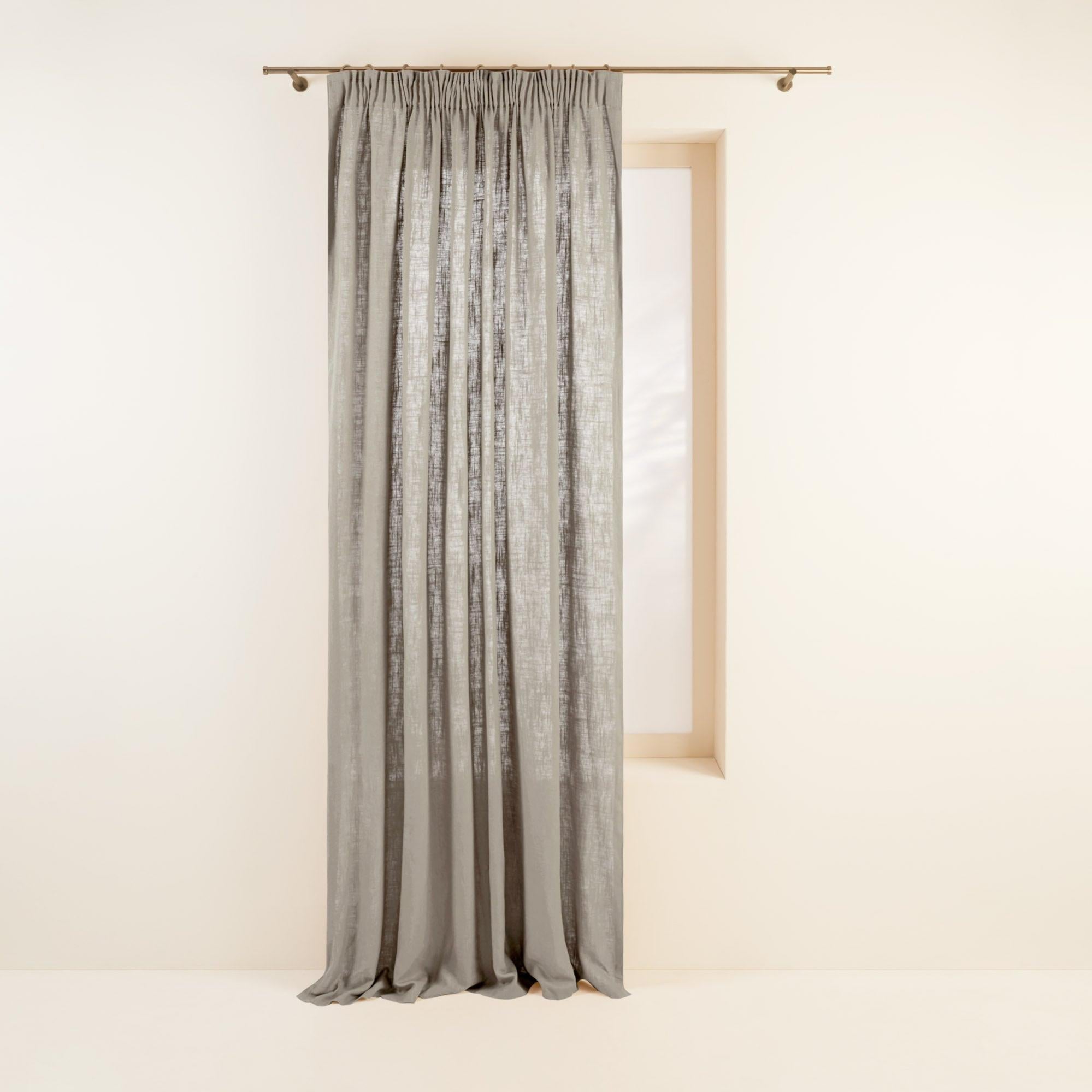 Bestlivings Cortina Opaca (140x245cm / Set De 2 Paneles) Unicolor (Azul) Con Cinta Fruncidora/Banda Universal, Cortina
