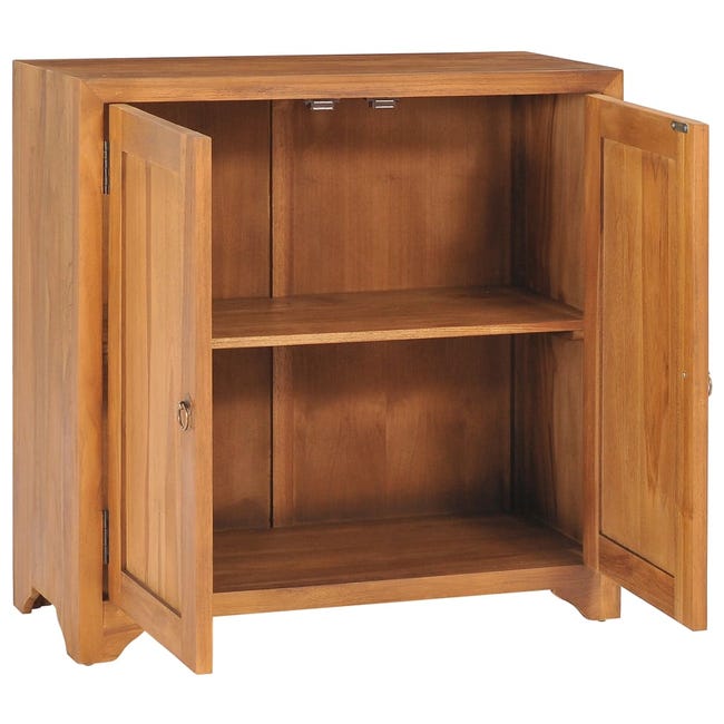 Mueble de madera maciza de teca con puertas 70x70 cm Vida XL 320776 -  Comprar