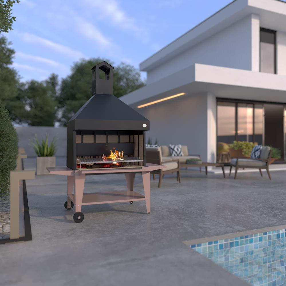 STUFE A PELLET ITALIA SRL - ETNA - BARBECUE A LEGNA - 6