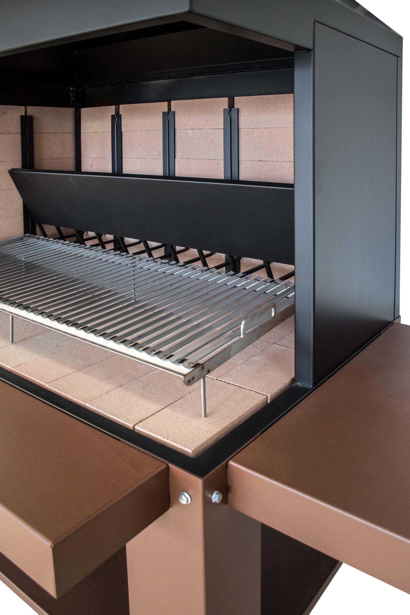 STUFE A PELLET ITALIA SRL - ETNA - BARBECUE A LEGNA - 7