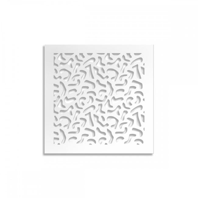BODIES - Pannello In PVC Traforato - Parasole colore bianco misura 73x148 cm - spessore 10mm BODIES - Pannello In PVC Traforato - Parasole colore bianco misura 73x148 cm - spessore 10mm
