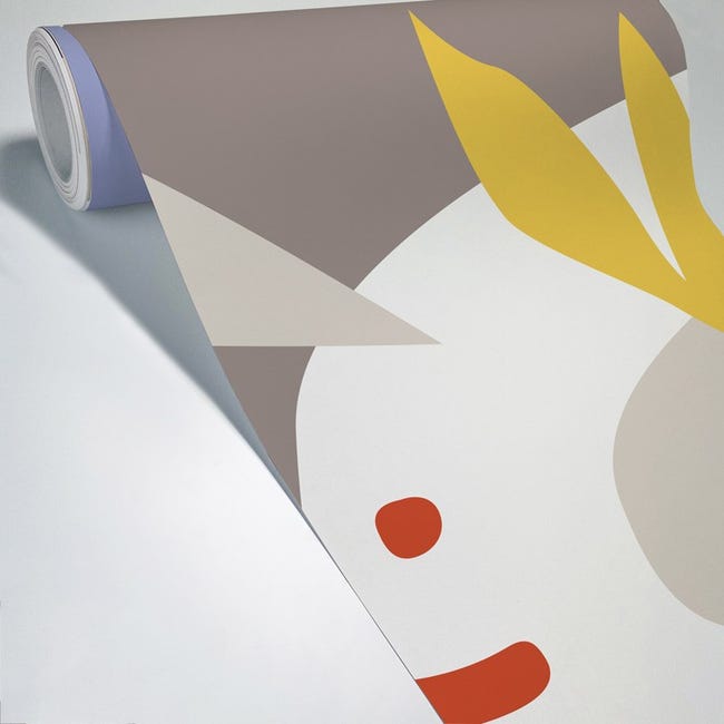 Papier peint panoramique style fresque abstraite pour déco murale originale  - 99 Déco