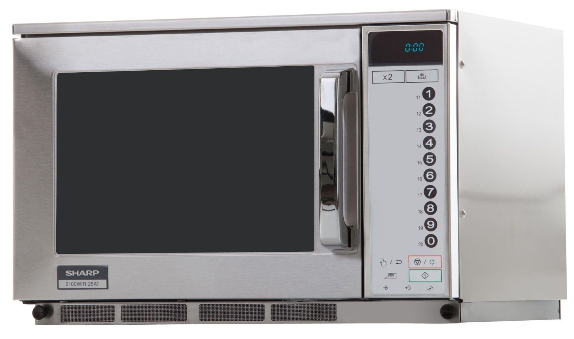 Micro-ondes pose libre 20L SHARP 2100W 51cm, R 25 AT | Leroy Merlin