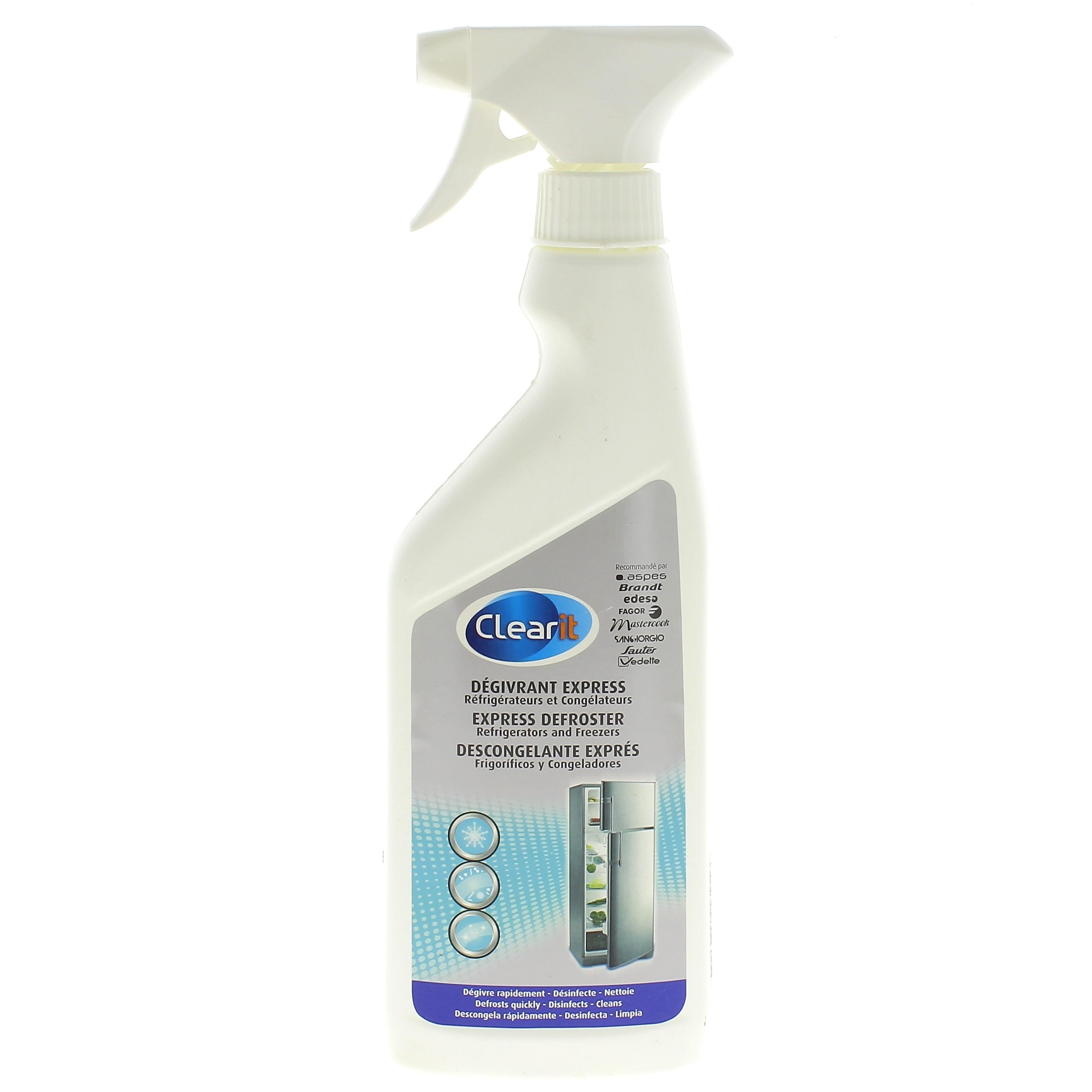Spray Dégivrant Congélateur et réfrigérateur Wpro DEF102