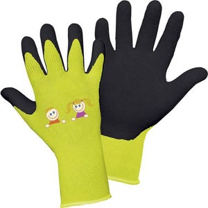 2 paires de gants de jardin pour enfants de 4 à 5 ans, gants de travail pour  enfants, gants de sécurité souples pour jeux d'extérieur (KID-SL7362)  (KID-S, bleu, KID-SL7362)