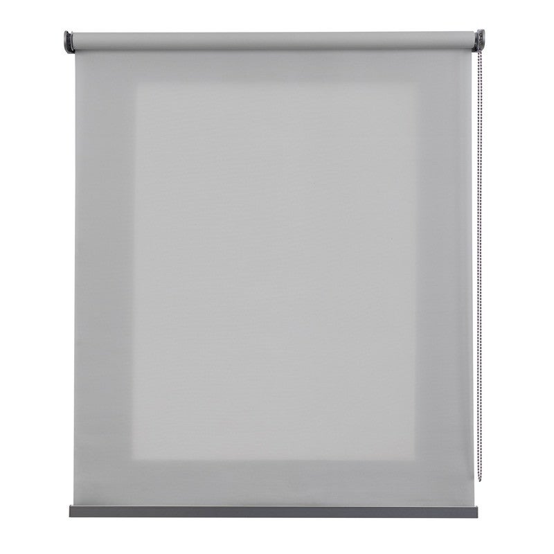 Calm - estor enrollable traslúcido plata 160x250