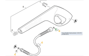 Tuyau flexible haute pression Karcher ASWF746255