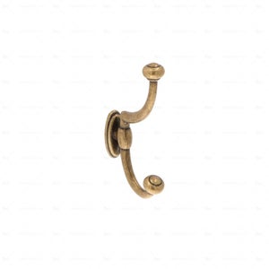 Appendiabiti in metallo pratico da ingresso, Classico attaccapanni, Made In  Italy, Ometto con portaombrelli, Uomo Morto, cm 50x50h190, colore Oro