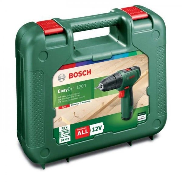 EasyDrill 1200 - 1 batterie 1,5 Ah, chargeur