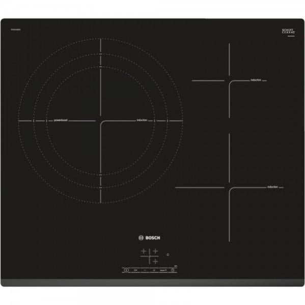 Plaque à Induction AEG 60cm 3 Zones – Fonction Pont, Hob2Hood, PowerBoost – Commandes Coulissantes Sans Cadre